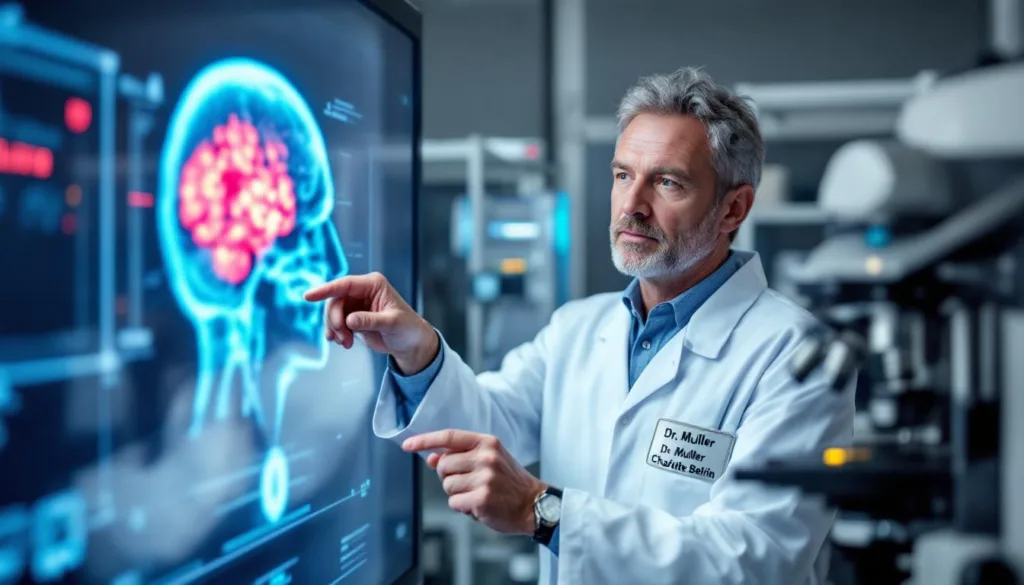 ein arzt erklärt, wie ein innovatives medikamententrio die behandlung von brustkrebs im gehirn revolutioniert und neue hoffnung für betroffene bietet.