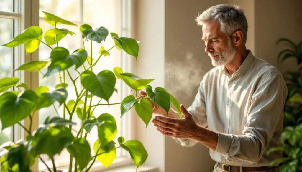 ein botaniker erklärt, warum diese zimmerpflanze die luft in innenräumen verbessert und schädliche stoffe effektiv absorbiert.