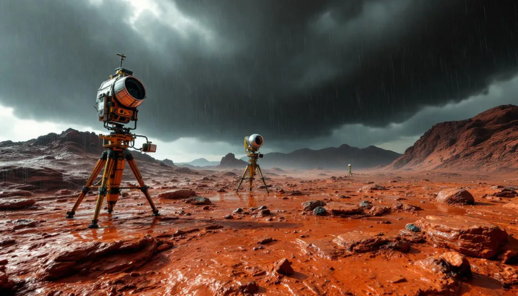 ein forscher erklärt, warum der mars einst von langanhaltendem regen geprägt war und welche auswirkungen dies auf seine entwicklung hatte.