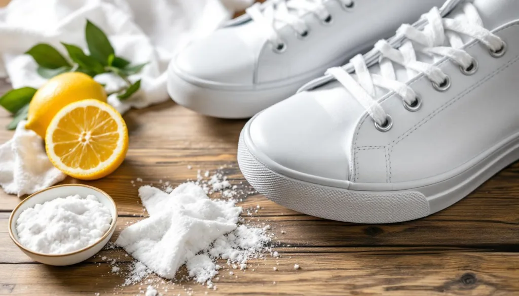entdecke ein einfaches hausmittel, das erklärt, warum deine sneaker dauerhaft strahlend weiß bleiben – für gepflegte schuhe ohne aufwand.