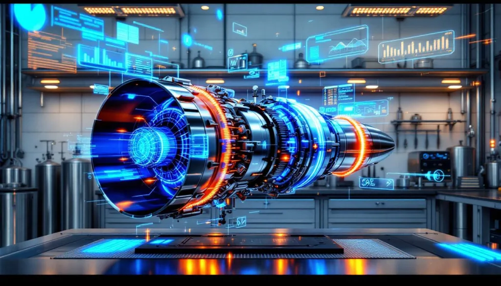 ein ingenieur erläutert, wie künstliche intelligenz die entwicklung und effizienz von raketenantrieben grundlegend verändert und die raumfahrt revolutioniert.