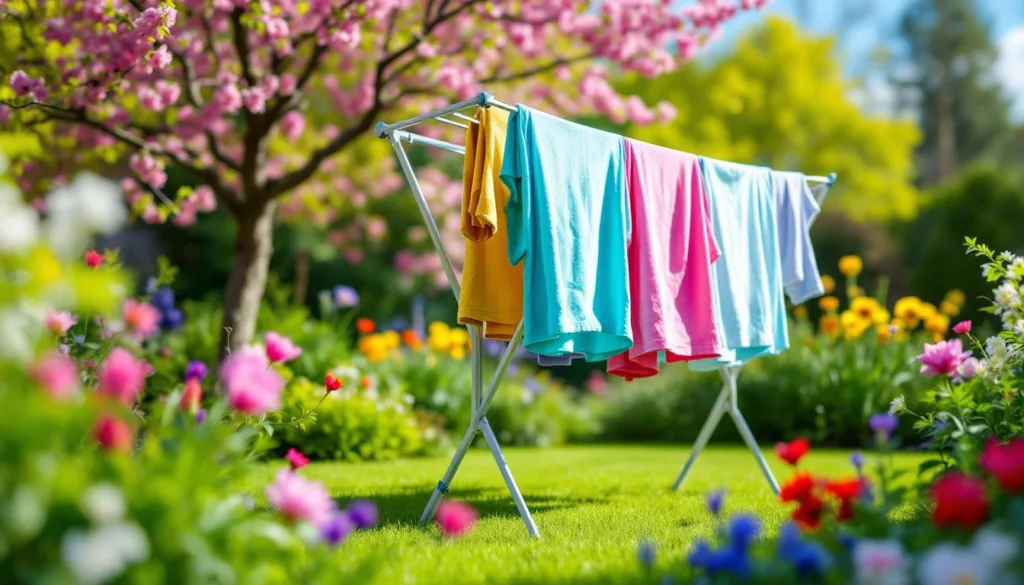 entdecken sie im april die heimliche wunderwaffe für ihren garten: warum ein wäscheständer jetzt unverzichtbar ist und wie er ihren außenbereich bereichert.