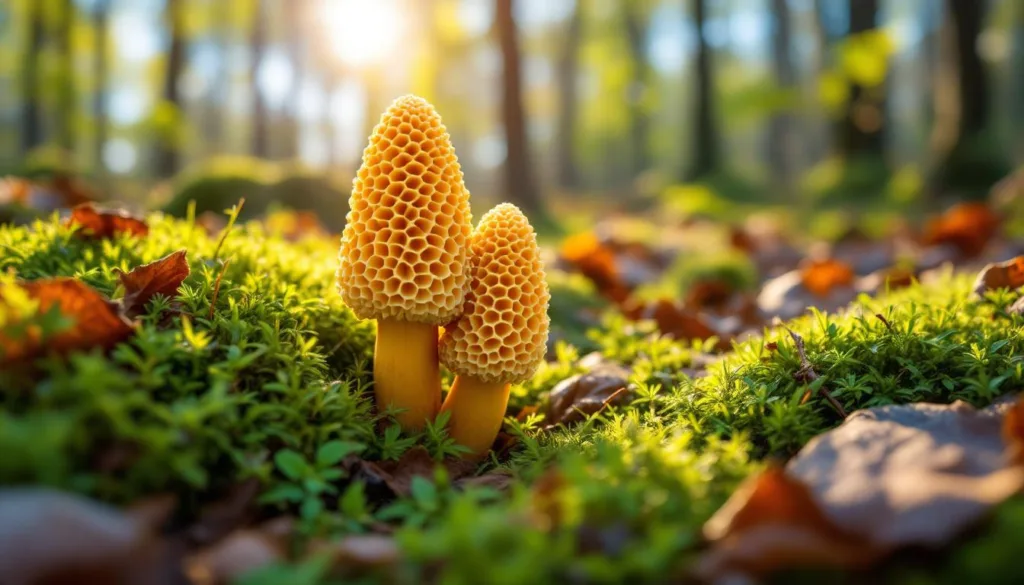 entdecken sie, wie ich mit dieser geheimen frühlingsformel den perfekten morchel-hotspot gefunden habe – tipps für erfolgreiche pilzsuche im frühling.