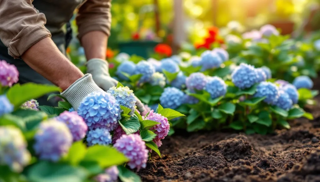 entdecken sie, wie ein einfacher gärtnertrick im märz ihre hortensien zum blühen bringt und ihren garten zum strahlen macht.