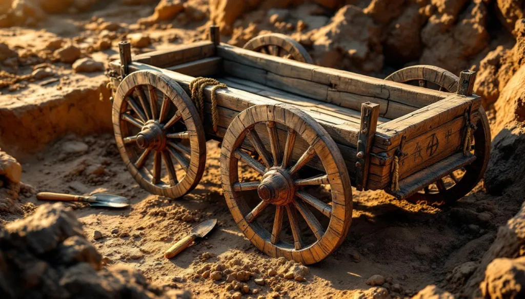 entdecken sie die faszinierende geschichte des ältesten vierrädrigen wagens – kein mythos, kein rätsel, sondern eine bahnbrechende archäologische entdeckung.