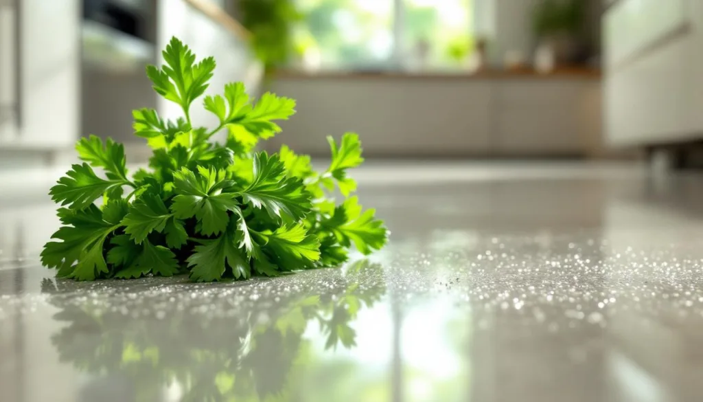 entdecken sie, wie sie mit diesem einfachen küchenkraut ihre böden streifenfrei und kostengünstig reinigen können – vergessen sie teure reiniger!