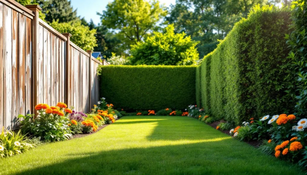 entdecke, wie eine strauch-hecke deinen gartenzaun-streit beendet und für mehr harmonie im garten sorgt.