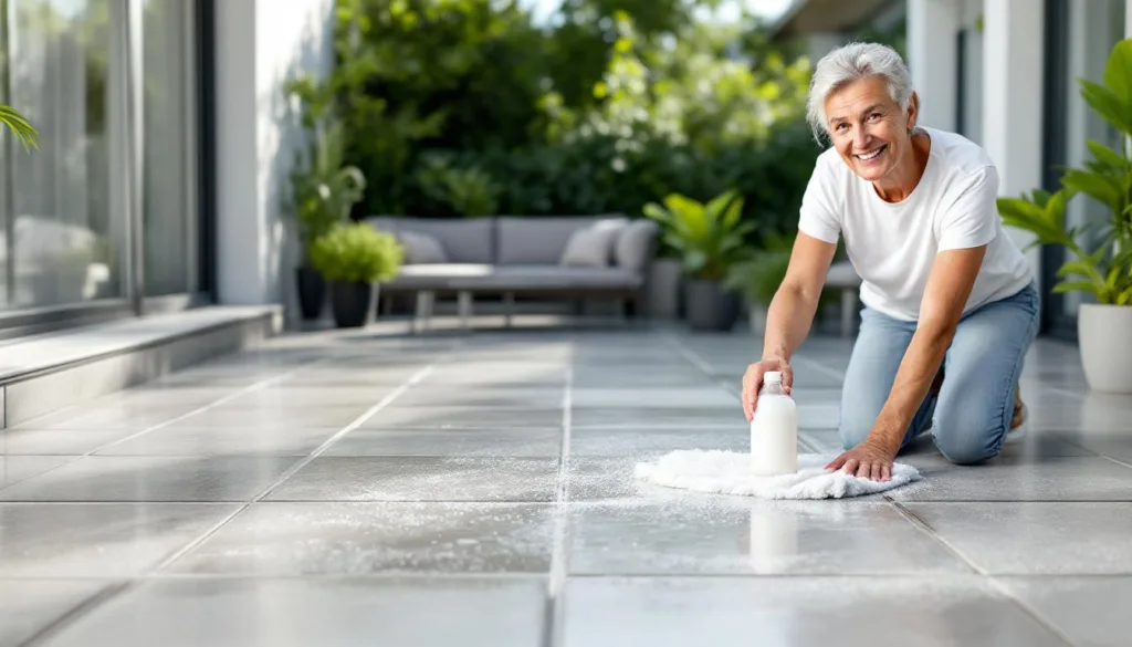 entdecke, wie ein einfacher küchentrick deine terrasse sicher und rutschfest macht – für sorgenfreies entspannen im freien.