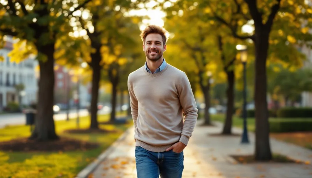 entdecke einen einfachen trick beim gehen, der sofort deine haltung verbessert und dein wohlbefinden steigert.