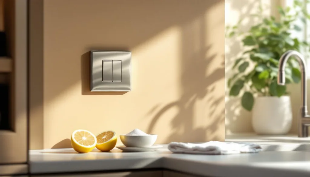 mit einfachen hausmitteln lassen sich lichtschalter ganz ohne seife oder schwamm effektiv reinigen und zum strahlen bringen.